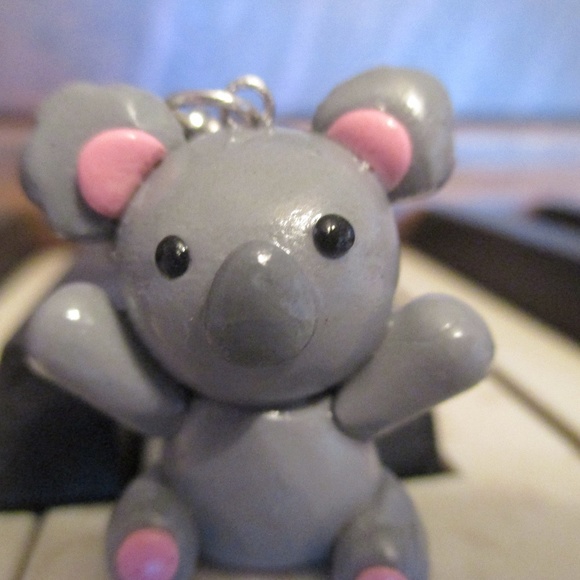 Handmade Polymer Clay Koala Charm - Picture 6 of 8